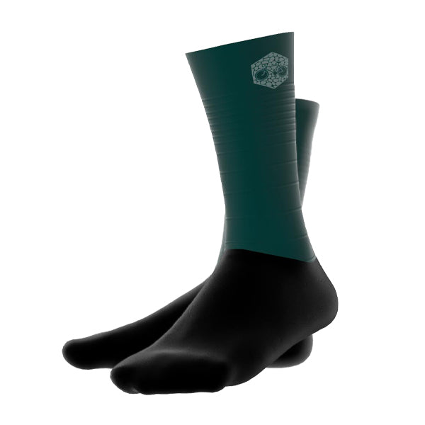 Pedaleur de Flandres Aero Socks - Green