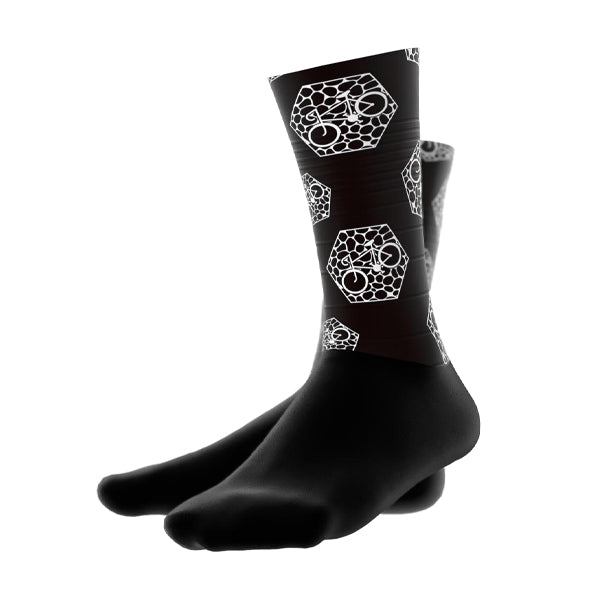 Pedaleur de Flandres Aero Socks - Black