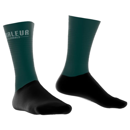 Pedaleur de Flandres Aero Socks - Green